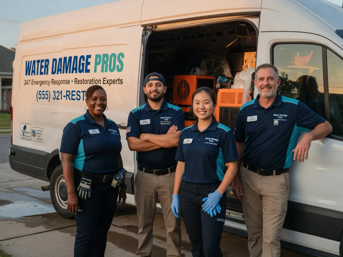 Water Damage Restoration company in Red Oak, OK
