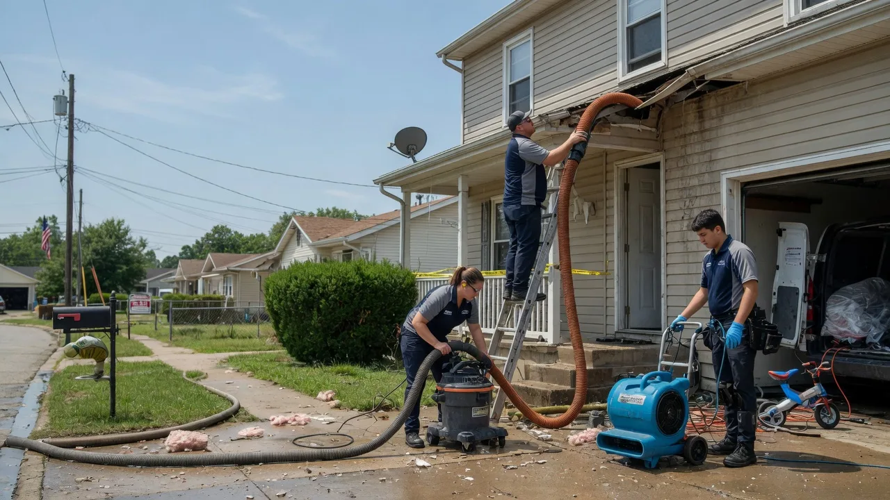 Water Damage Restoration in Red Oak, OK near me